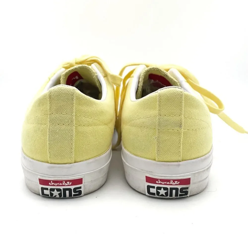 Converse X Chocolate One Star Pro Low Top Yellow Kenny Sneaker Men’s Size 10 - Picture 11 of 16